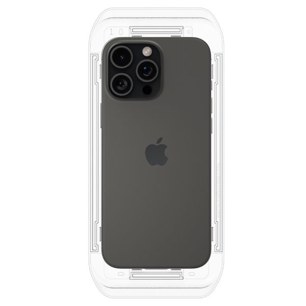 ������ Spigen ��� iPhone 16 Pro, Glas.tR EZ Fit, (2 Pack) AGL07928 - �������� 8