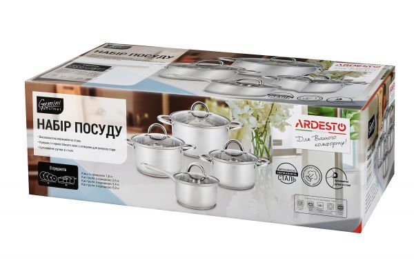 ����� ������ Ardesto Gemini Gourmet Andria, 8 ����.,  ����������� ����� AR1908PS - �������� 6