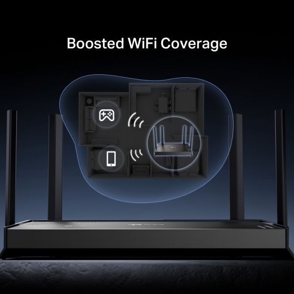 ������������� TP-LINK Archer BE220 BE3600, 4xGE LAN, 1xGE WAN, MESH ARCHER-BE220 - �������� 8