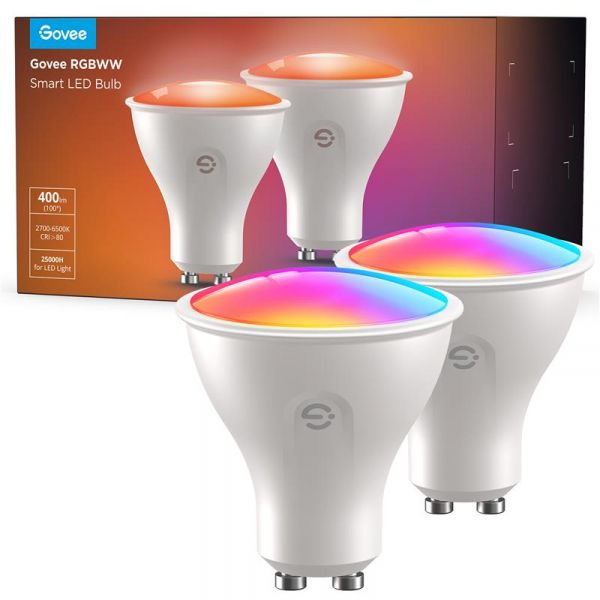 ����� ���� 2�� Govee B600D GU10 Smart LED Bulb, RGBWW, WI-FI/Bluetooth, ����� B600D3C1 - �������� 1