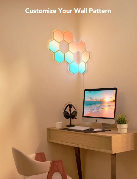 ����� ��������� ������������ Govee H6061 Glide Hexa Light Panels 10�� RGB ����� B6061301 - �������� 16