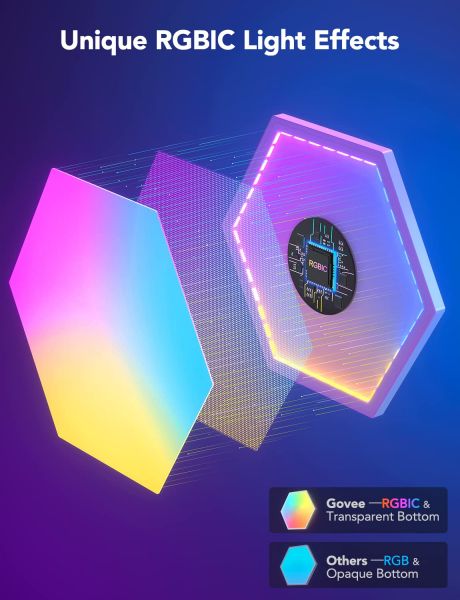 ����� ��������� ������������ Govee H6061 Glide Hexa Light Panels 10�� RGB ����� B6061301 - �������� 26