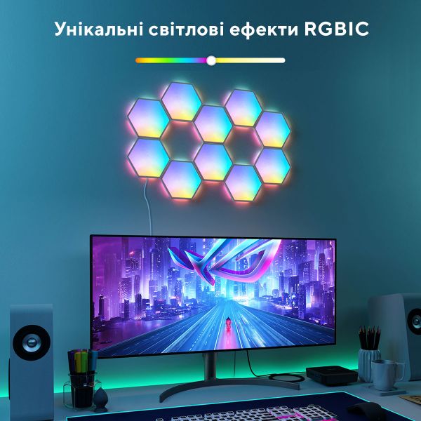 ����� ��������� ������������ Govee H6061 Glide Hexa Light Panels 10�� RGB ����� B6061301 - �������� 6