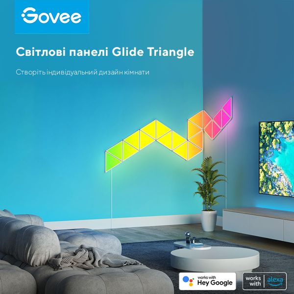    Govee H6067 Tri-angle Light Panels 10 RGB  B6067301 -  4