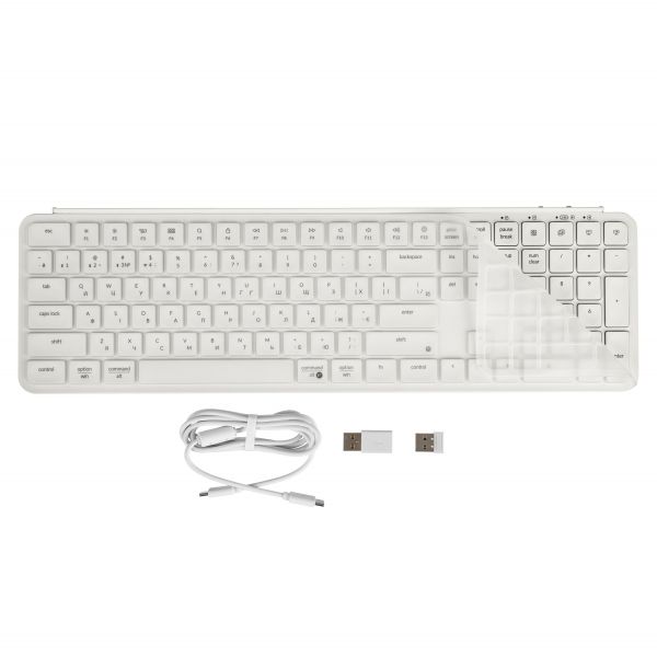 ���������� Keychron B6 Pro USB/WL/BT ivory white (B6P-K8-UA) - �������� 7