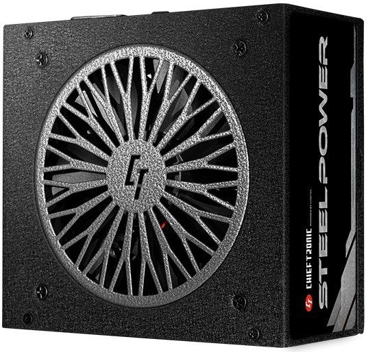   CHIEFTEC Chieftronic SteelPower (750W), >85%, 80+ Bronze, 120mm, 1xMB 24pin(20+4), 2xCPU 8pin(4+4), 3xMolex, 6xSATA, 4xPCIe 8pin(6+2), Fully -750FC -  7