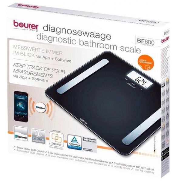  Beurer , 180, .  , . ., 2  , ,  BF_600_PURE_BLACK -  8