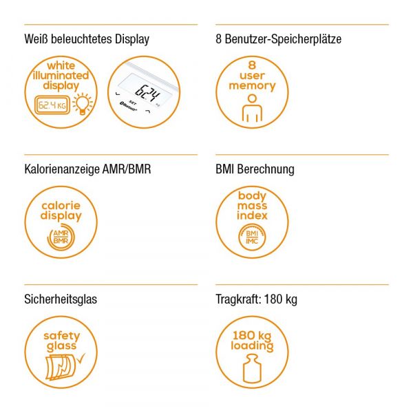  Beurer , 180, .  , . ., 2  , ,  BF_600_PURE_WHITE -  9