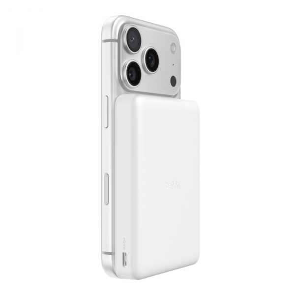 Belkin Power Bank 10000mAh, Slim Magnetic Wireless, white BPD015HQWH - �������� 2