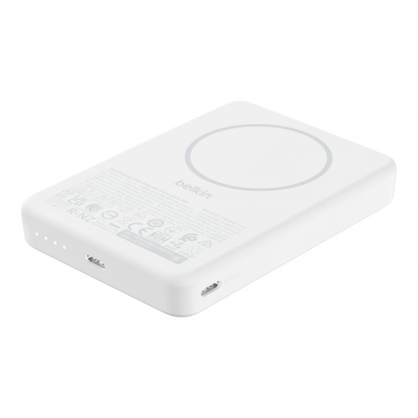 Belkin Power Bank 10000mAh, Slim Magnetic Wireless, white BPD015HQWH - �������� 5