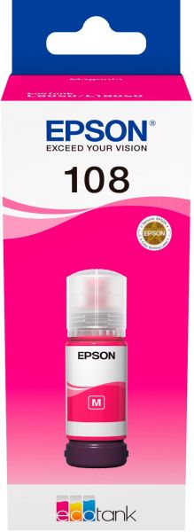 Epson    108 EcoTank L8050/L18050 magenta C13T09C34A -  1
