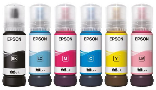 ��������� c ��������� Epson 108 EcoTank L8050/L18050 light magenta C13T09C64A - �������� 3