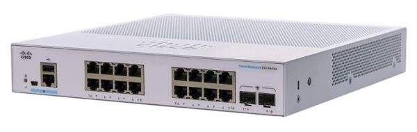 Cisco  CBS250 Smart 16-port GE, 2x1G SFP CBS250-16T-2G-EU -  2