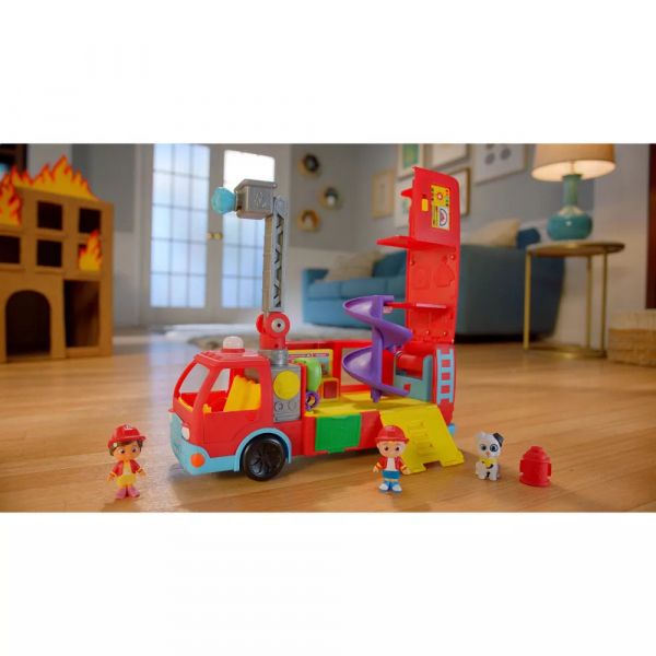 CoComelon   Feature Vehicle Deluxe Transforming Fire Truck  -   CMW0220 -  3