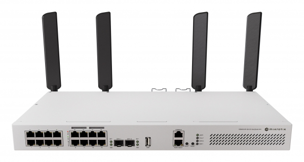 ���������� MikroTik Cloud Router Switch CRS418-8P-8G-2S+5axQ2axQ-RM CRS418-8P-8G-2S+5AXQ2AXQ - �������� 1