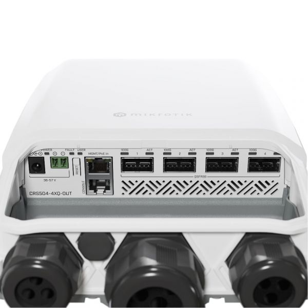 ���������� MikroTik Cloud Router Switch CRS504-4XQ-OUT CRS504-4XQ-OUT - �������� 4