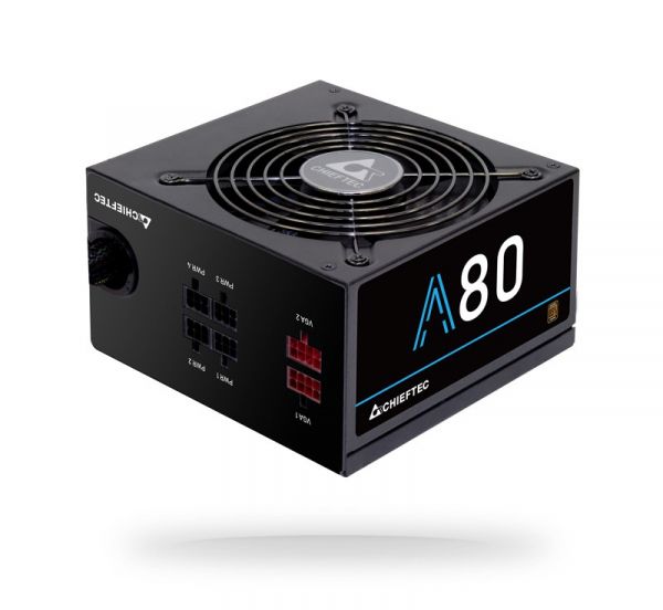 Chieftec ���� �������� A-80 (750W), >85%, 120��, 1xMB 24pin(20+4), 1xCPU 8pin(4+4), 4xMolex, 6xSATA, 2xPCIe 8pin(6+2), Modular CTG-750C - �������� 1