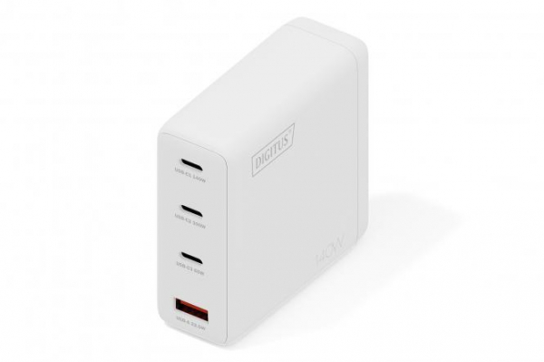 �������� ���������� DIGITUS GaN 3�USB-C, 1�USB-A, 140W DA-10305 - �������� 1