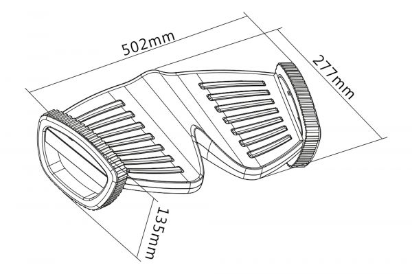 ϳ������� ��� �������� Digitus ϳ������� Active Ergonomic Footrest, black DA-90412 - �������� 10