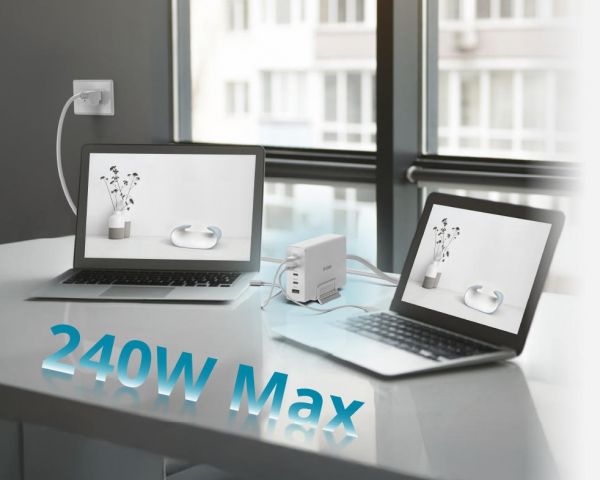    D-Link DCF-241 240 GaN 4USB-, 1xUSB-A,  DCF-241 -  4