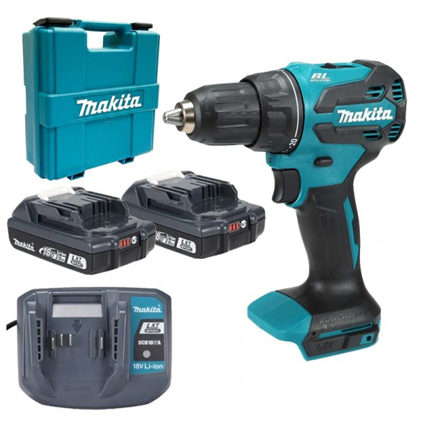 ����������-����� �������������� Makita DDF490WV 18� 2�2����� 27�65�� 0-500�0-1900��/��� ���� 1.4�� DDF490WV - �������� 1