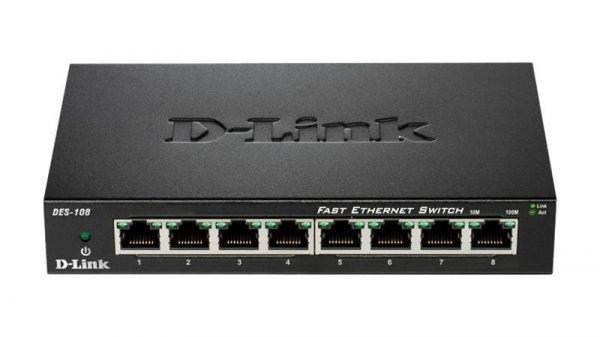 ���������� D-Link DES-108 8xFE, �������������, ������ DES-108 - �������� 1