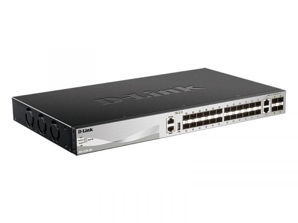 ���������� D-Link DGS-3130-30S 24xSFP, 4xGE/SFP, 2x10GE, 4xSFP+, L3 DGS-3130-30S - �������� 2