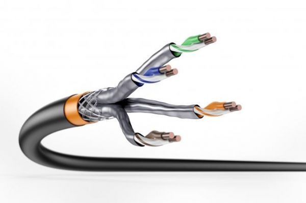 ������ "���� ����" DIGITUS CAT 7 S-FTP, 500�, AWG 23/1, PE, ���������, ������ DK-1741-VH-5-OD - �������� 1