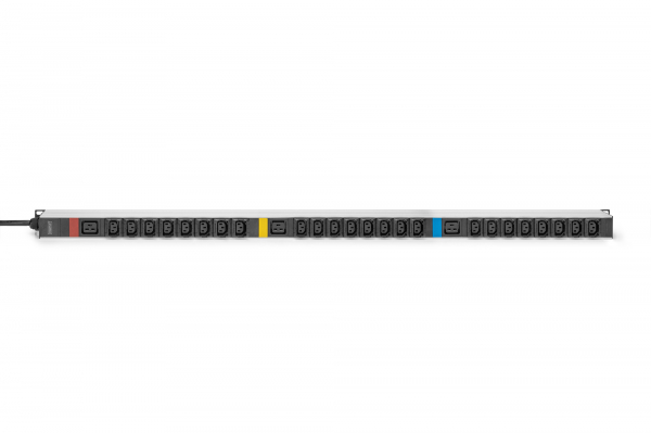 ���������� ������������� �������������� DIGITUS 0U, 24xC13, 3xC19, 3x16A, 250V, ����� IEC 60309 3ph DN-95452 - �������� 2