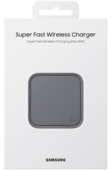    Samsung 15W Wireless Charger Pad (w/o TA) Black EP-P2400BBRGRU -  7