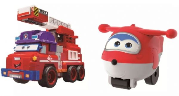  Super Wings Small Blocks Buildable Vehicle Set  (Sparky) EU385011 -  8