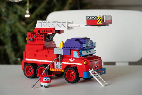  Super Wings Small Blocks Buildable Vehicle Set  (Sparky) EU385011 -  5