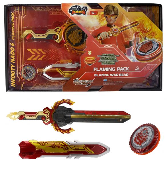 ������ Infinity Nado VI Flaming Pack �������� ������ ������� (Blazing War Bear) EU654142 - �������� 8