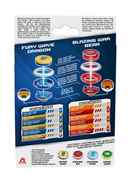 ����� Infinity Nado VI Starter Nado Pack Fury Wave Dragon, Blazing War Bear �������� ������ � �������� ������ ������� EU654196 - �������� 4