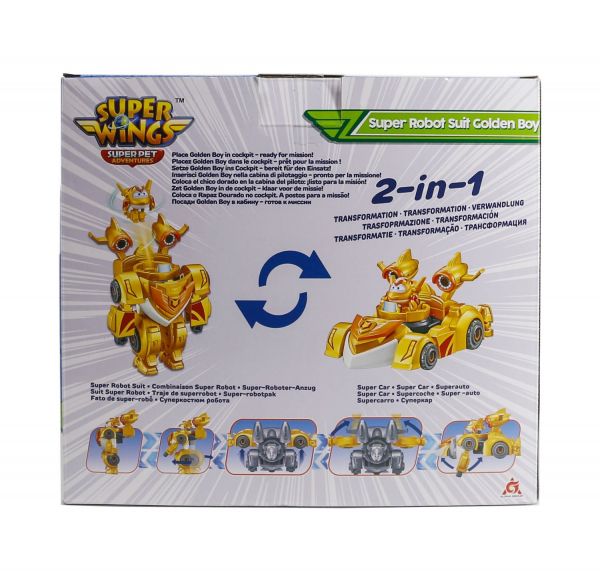 ������� ����� Super Wings Super Robot Suit ������� ������� (Golden Boy) EU770352 - �������� 5