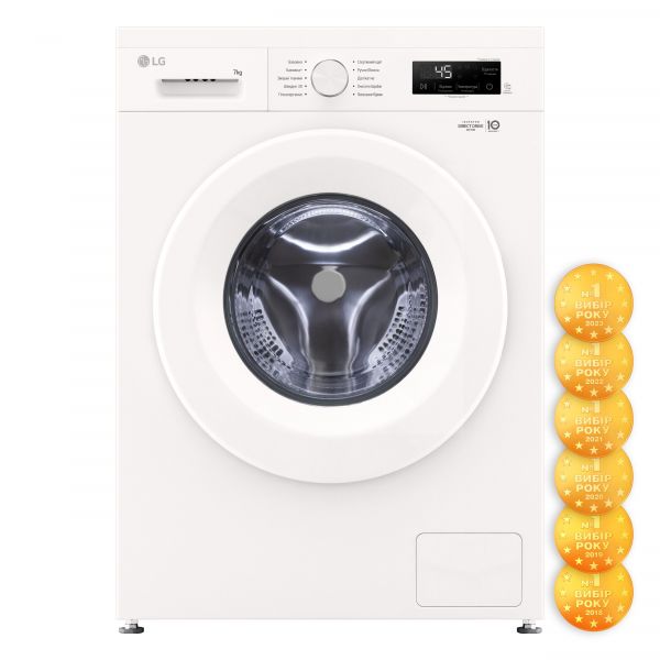 ���������� ������ LG �����������, 7��, 1200, A+++, 44��, �������, ���, ��������, ����� F2Y1HS3W - �������� 10