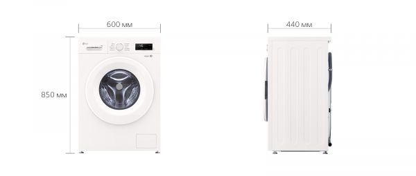 ���������� ������ LG �����������, 7��, 1200, A+++, 44��, �������, ���, ��������, ����� F2Y1HS3W - �������� 23