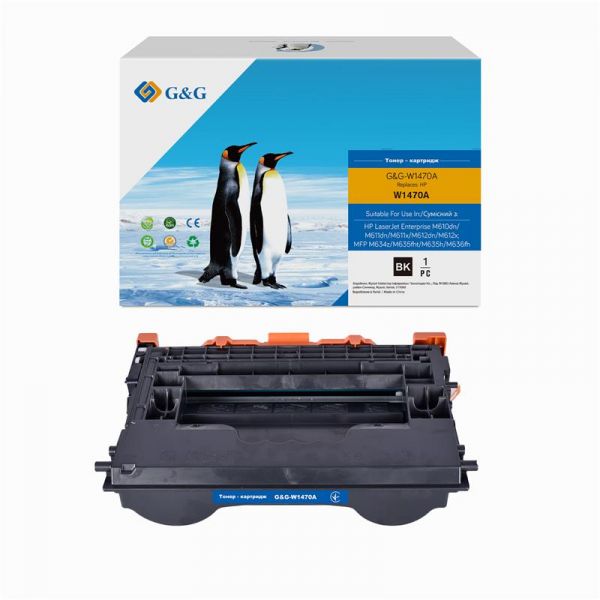 G&G �������� �� HP 147A LJ MFP M611/M612/M635/M636 Black (10 500����) G&G-W1470A - �������� 1