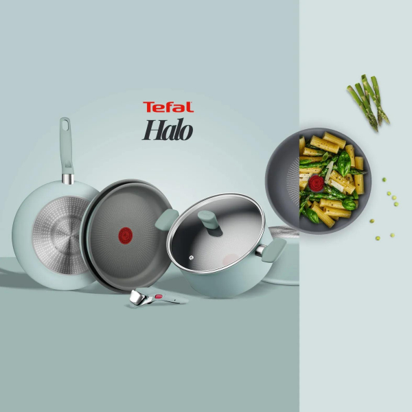 � ��������� WOK Tefal Halo EUCALYPTUS, 26 ��, ��������, �������, ����� G0167702 - �������� 2