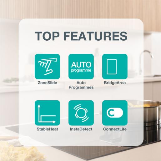 ������������ �������� ����������� Gorenje PowerBoost SliderTouch GI6432BSCWF ������ - �������� 9