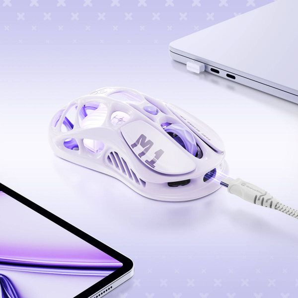 ���� GravaStar Mercury M1 Pro, magnesium alloy body, BT/WL/USB-A, RGB, Lavender Purple GRAVASTARM1PRO_PL - �������� 7