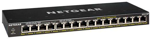 ���������� NETGEAR GS316P 16xGE PoE+ (115��), FlexPoE, ������������� GS316P-100EUS - �������� 3