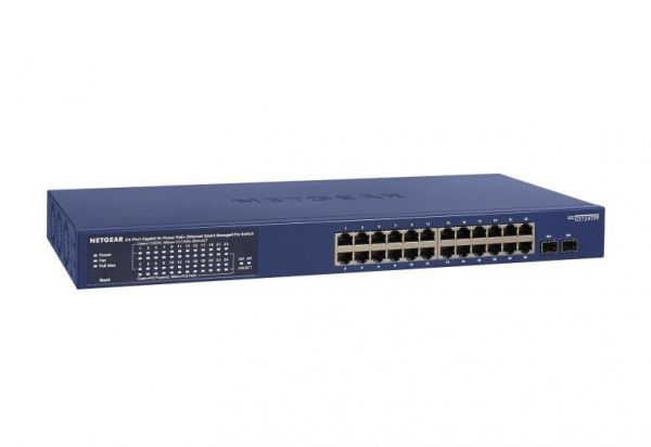  NETGEAR GS724TPP 24xGE PoE, 2xSFP, 380,  L2 GS724TPP-300EUS -  1