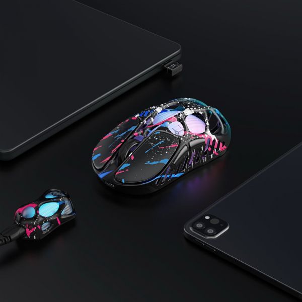 ���� GravaStar Mercury X Pro, 8K, BT/WL/USB-A, RGB, Neon Graffiti GS_X_PRO_CG_BLK - �������� 6