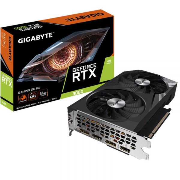 ���������� GIGABYTE GeForce RTX 3060 8GB GDDR6 GAMING OC GV-N3060GAMING_OC-8GD - �������� 1