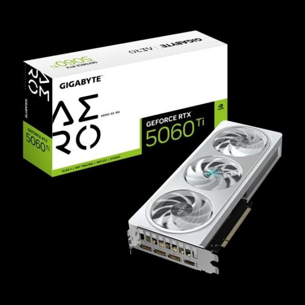 ���������� GIGABYTE GeForce RTX 5060 Ti 8GB GDDR7 AERO OC GV-N506TAERO_OC-8GD - �������� 1