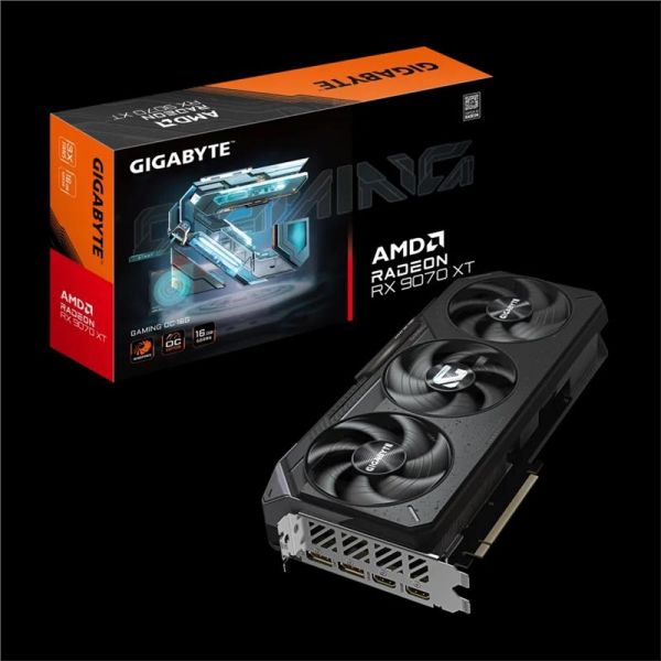  GIGABYTE Radeon RX 9070 XT 16GB GAMING OC GV-R9070XTGAMING_OC-16GD -  1