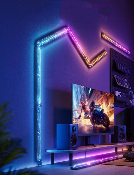 ����� ��������� ������������ Govee H6063 Gaming Wall light Evangelion, 4��, RGBIC, WI-FI/Bluetooth, ���������� H6063312 - �������� 3
