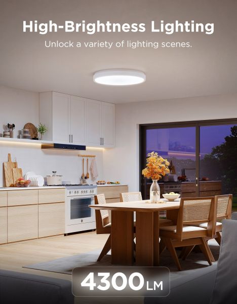 ���������� ���������� Govee 38cm Smart Ceiling Light Pro, RGBICWW, WI-FI/Bluetooth, ���� H60A6C01 - �������� 18