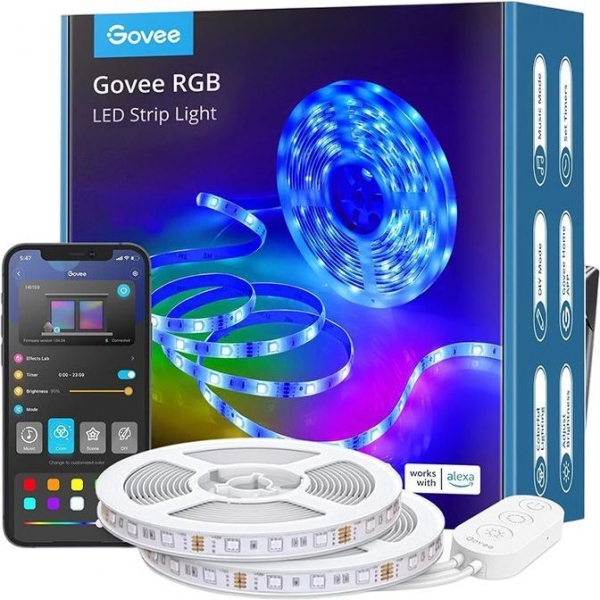 ����� ������������ ����� Govee H611 LED Strip Lights, 10�, RGB, WI-FI/Bluetooth, ����� H61103A3 - �������� 1